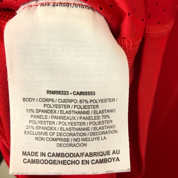 Tiger Woods Nike Dri-Fit Red Striped Golf Polo Sz XL - Picture 10 of 12